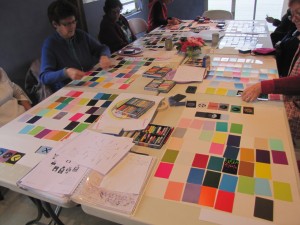 MARI Colours on The Great Round Colour Selection Process